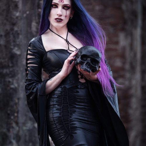 Ludzka czaszka- Dark Site